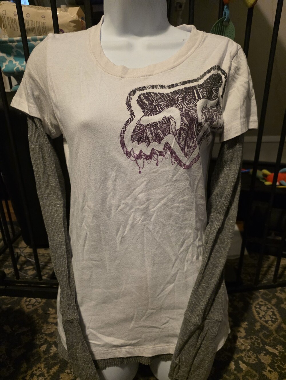 Women's Fox Racing Long Sleeve Shirt Size Small